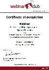 Webinar Club Certificate Icon